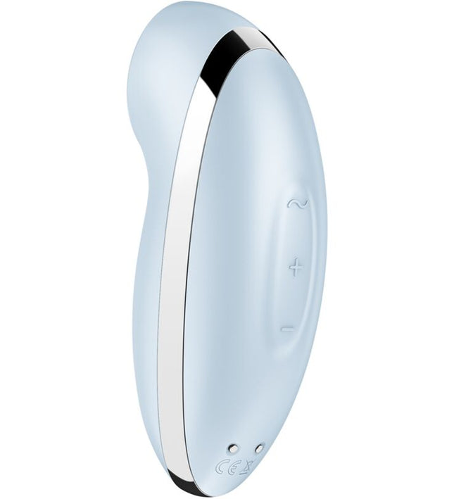 SATISFYER - TAP & CLIMAX 2 VIBRATOR & STIMULATOR BLUE