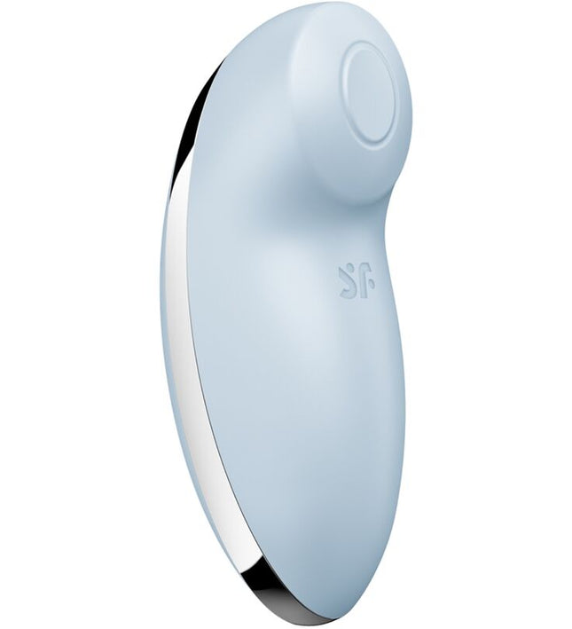 SATISFYER - TAP & CLIMAX 2 VIBRATOR & STIMULATOR BLUE