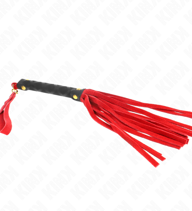 KINK - RED SUEDE MINI WHIP 30 CM