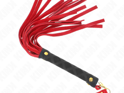 KINK - RED SUEDE MINI WHIP 30 CM