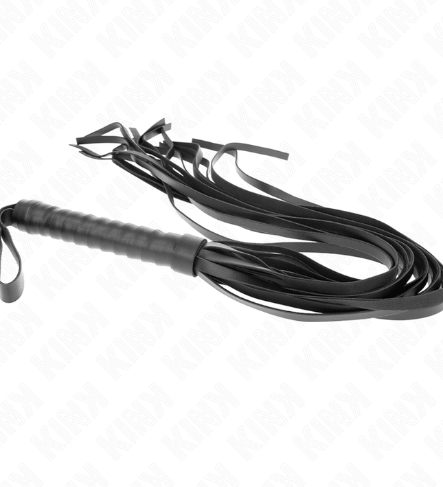 KINK - NEGRO SHORT HANDLE LONG TAIL WHIP 70 CM