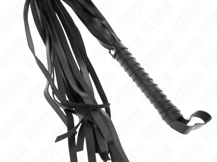 KINK - NEGRO SHORT HANDLE LONG TAIL WHIP 70 CM