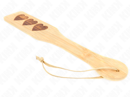 KINK - BAMBOO PALLET HEART DESIGN 32 X 5.5 CM