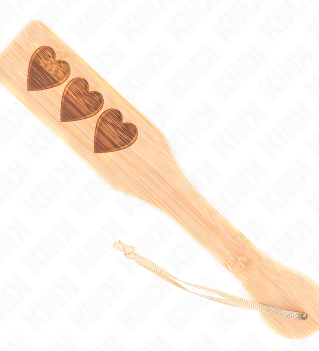 KINK - BAMBOO PALLET HEART DESIGN 32 X 5.5 CM