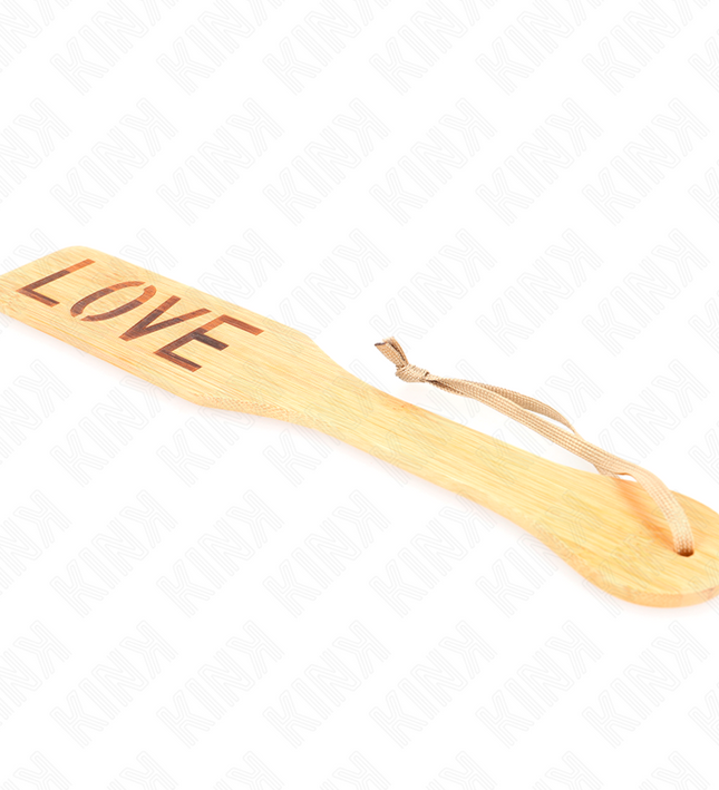 KINK - BAMBOO PALETTE WORD LOVE 32 X 5.5 CM