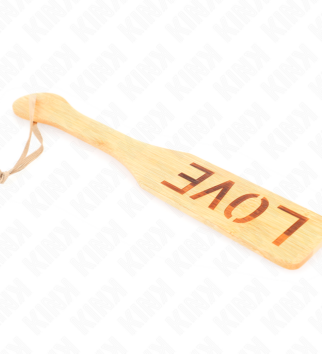 KINK - BAMBOO PALETTE WORD LOVE 32 X 5.5 CM