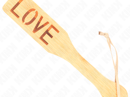KINK - BAMBOO PALETTE WORD LOVE 32 X 5.5 CM