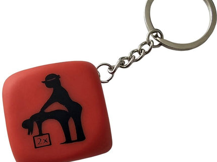 DIABLO PICANTE - RED DICE KEYCHAIN WITH POSES