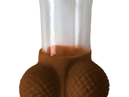 DIABLO PICANTE - CRYSTAL SHOT GLASS WITH MULATO EGGS