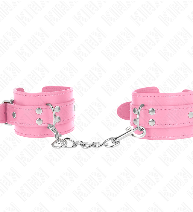KINK - SIMPLE WRIST RESTRAINTS PINK ADJUSTABLE 20-23 CM X 5.5 CM