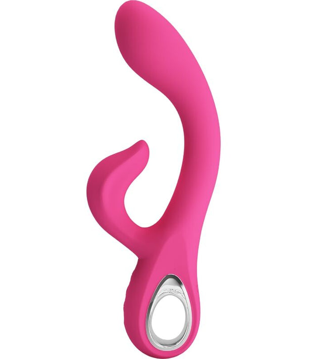 PRETTY LOVE - FRITZ RABBIT VIBRATOR 12 VIBRATIONS PINK