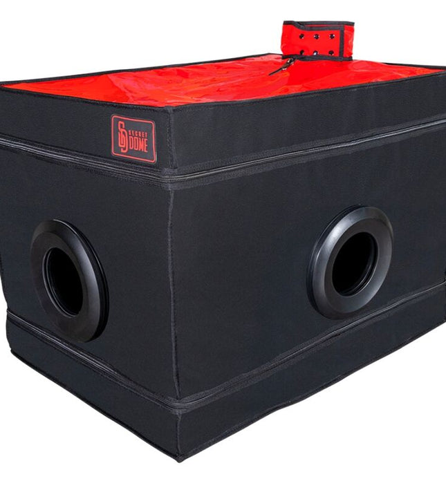 SECRET DOME - KINK CLUB LA NICHE CABIN BLACK & RED