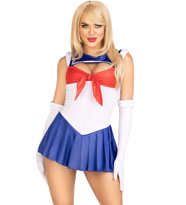 LEG AVENUE - COSTUME SEXY SAILOR MULTICOLOR S
