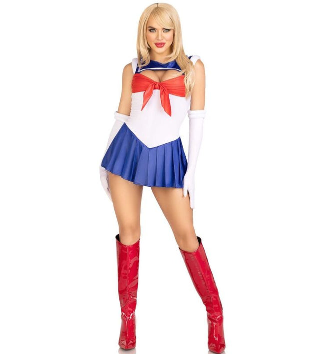 LEG AVENUE - COSTUME SEXY SAILOR MULTICOLOR S