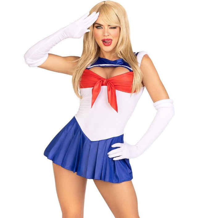 LEG AVENUE - COSTUME SEXY SAILOR MULTICOLOR M