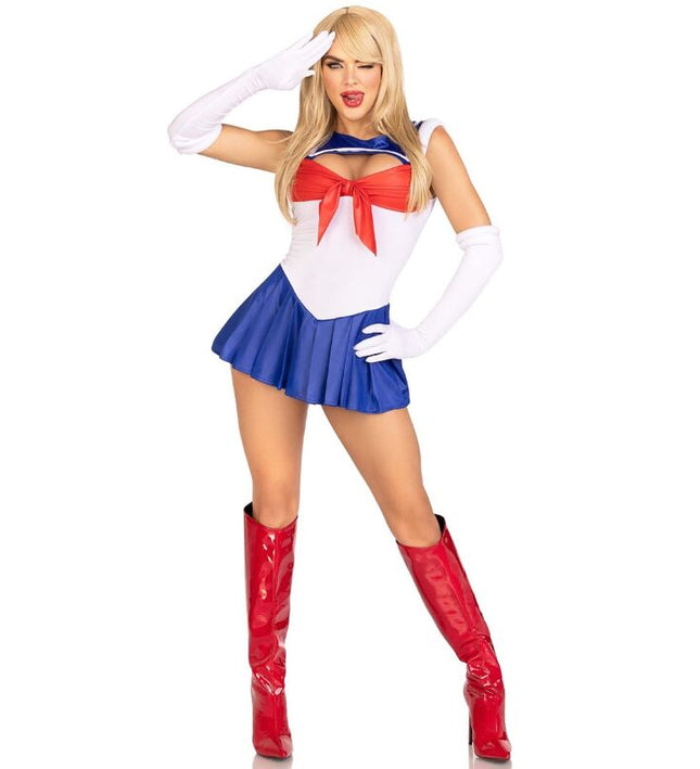 LEG AVENUE - COSTUME SEXY SAILOR MULTICOLOR M