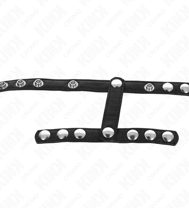 KINK - PENIS RING WITH 3 ADJUSTABLE BALL SPLITTER STRAPS