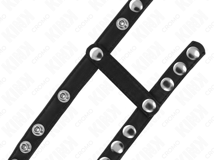 KINK - PENIS RING WITH 3 ADJUSTABLE BALL SPLITTER STRAPS