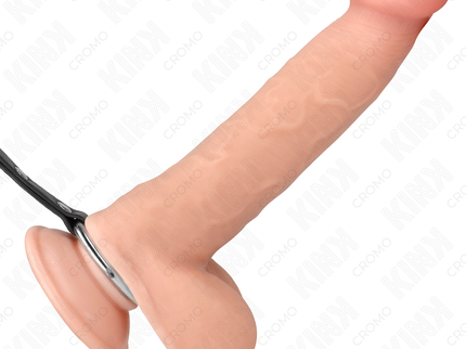 KINK - METAL PENIS RING WITH CHAIN AND ADJUSTABLE NIPPLE CLAMPS