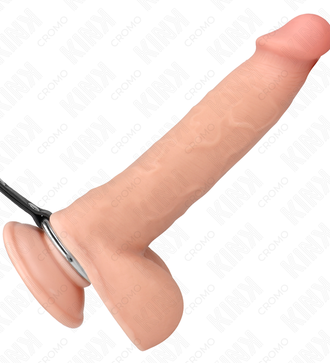 KINK - METAL PENIS RING WITH CHAIN AND ADJUSTABLE NIPPLE CLAMPS