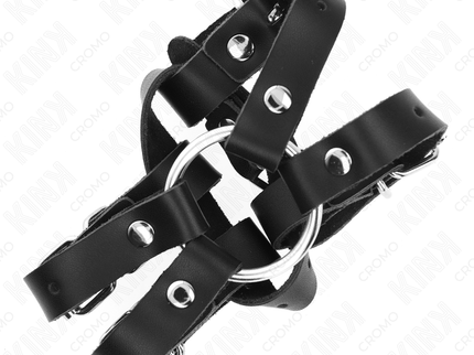 KINK - PENIS RING WITH MULTIPLE ADJUSTABLE STRAPS