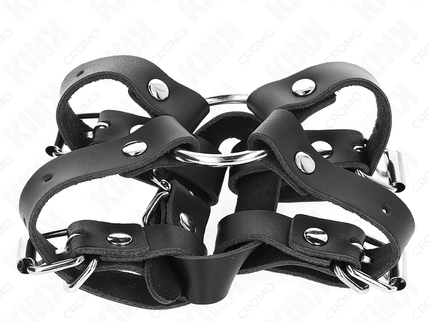 KINK - PENIS RING WITH MULTIPLE ADJUSTABLE STRAPS