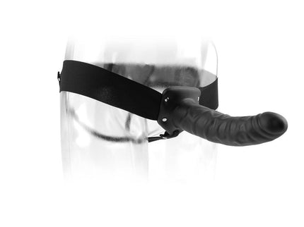 FETISH FANTASY SERIES - 19 CM HOLLOW STRAP-ON BLACK