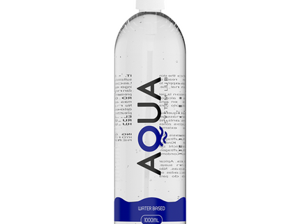 AQUA QUALITY - WATER BASED LUBRICANT 1000 ML
