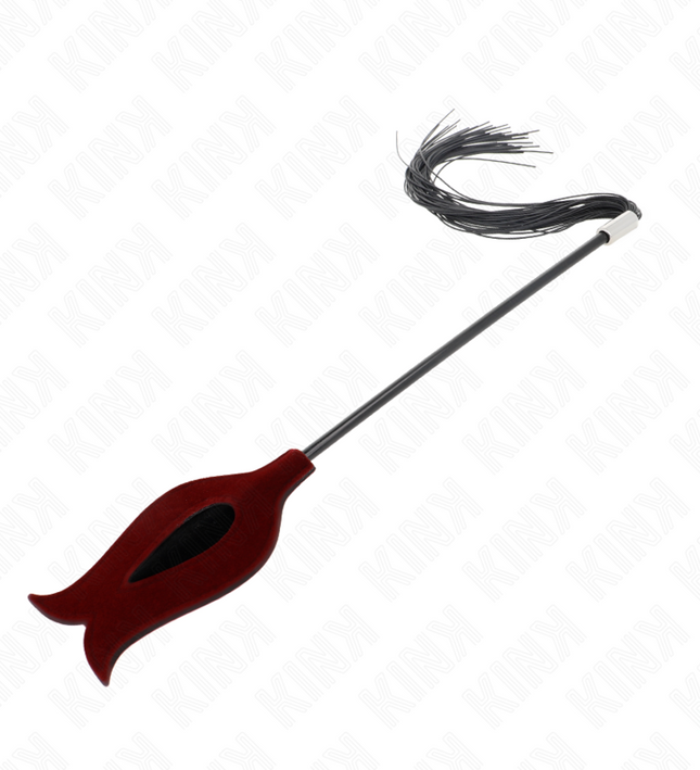 KINK - ROSE SHAPE SILICONE TASSEL WHIP 45 CM