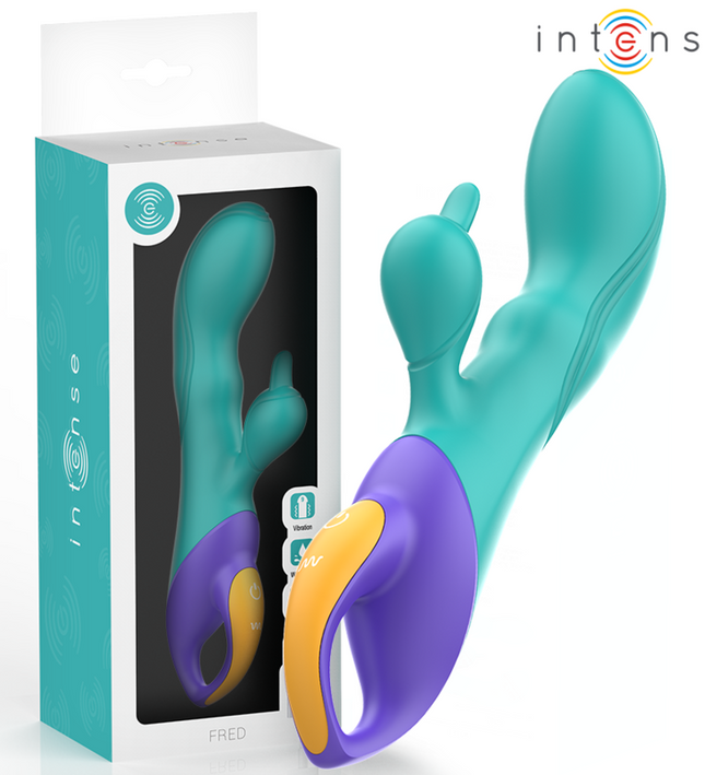INTENSE - FRED RABBIT VIBRATOR BLUE