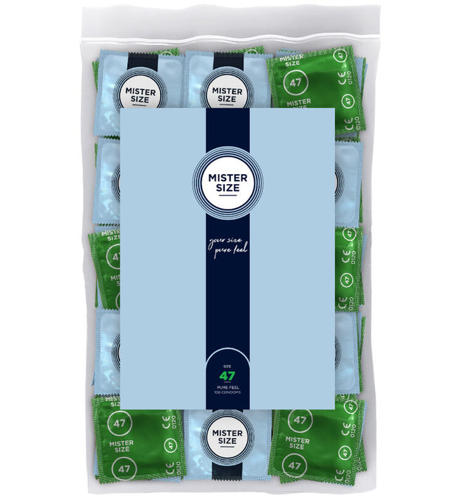 MISTER SIZE - CONDOM SIZE XS 47 MM (100 UNITS)