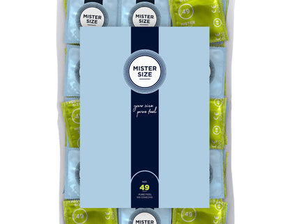 MISTER SIZE - CONDOM SIZE S 49 MM (100 UNITS)