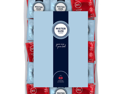 MISTER SIZE - CONDOM SIZE XL 60 MM (100 UNITS)