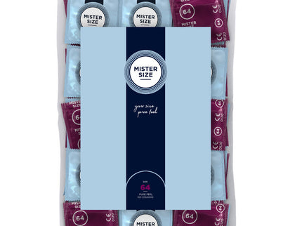 MISTER SIZE - CONDOMS SIZE XXL 64 MM (100 UNITS)
