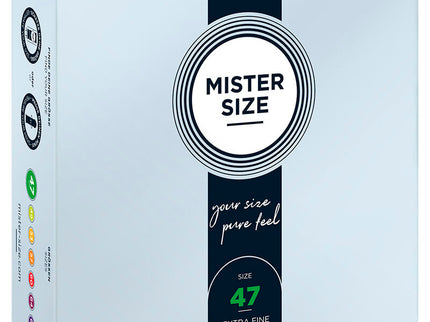 MISTER SIZE - CONDOMS SIZE XS 47 MM (36 UNITS)