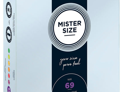MISTER SIZE - CONDOMS SIZE XXXL 69 MM (36 UNITS)