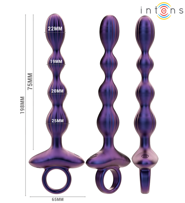 INTENSE - JACKIE VIBRATING ANAL PLUG MODEL 1 REMOTE CONTROL