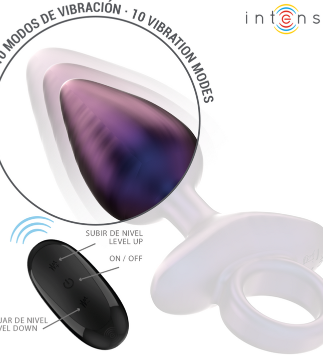 INTENSE - MICHAEL VIBRATING ANAL PLUG MODEL 2 REMOTE CONTROL