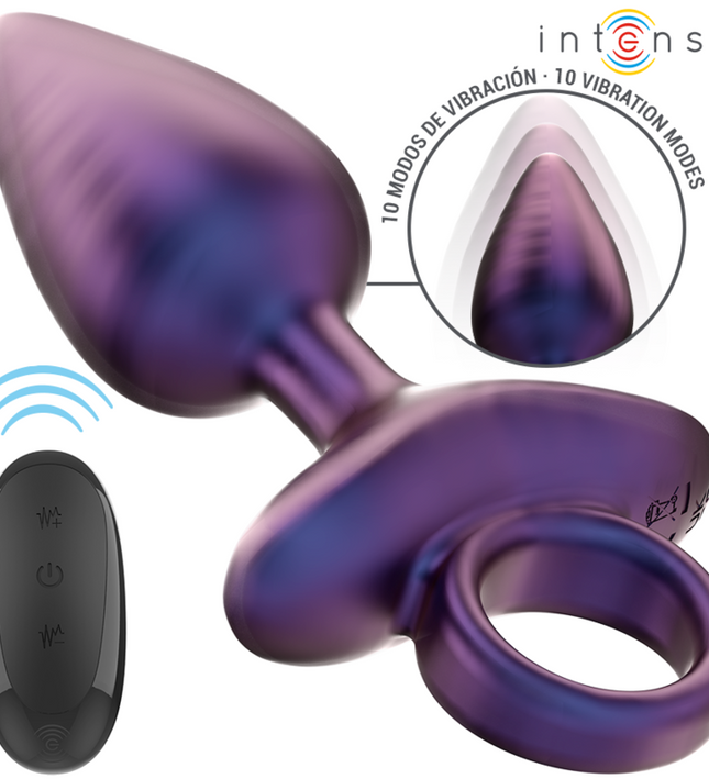 INTENSE - MICHAEL VIBRATING ANAL PLUG MODEL 2 REMOTE CONTROL