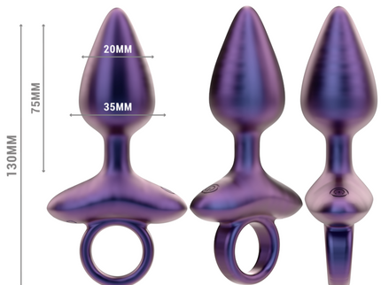 INTENSE - MICHAEL VIBRATING ANAL PLUG MODEL 2 REMOTE CONTROL