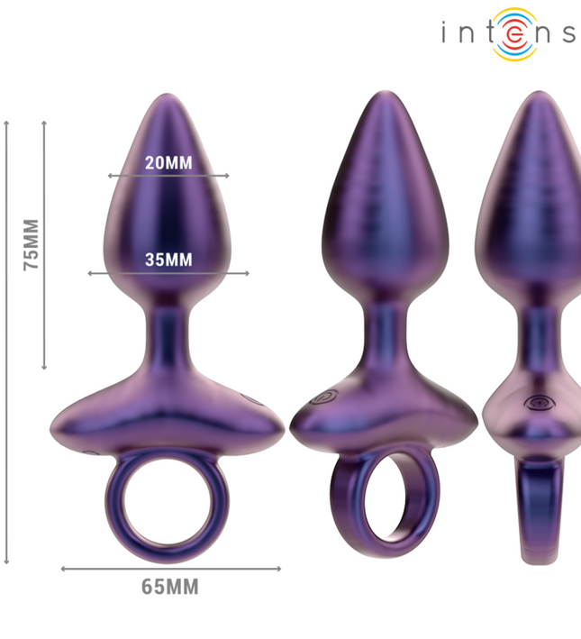 INTENSE - MICHAEL VIBRATING ANAL PLUG MODEL 2 REMOTE CONTROL