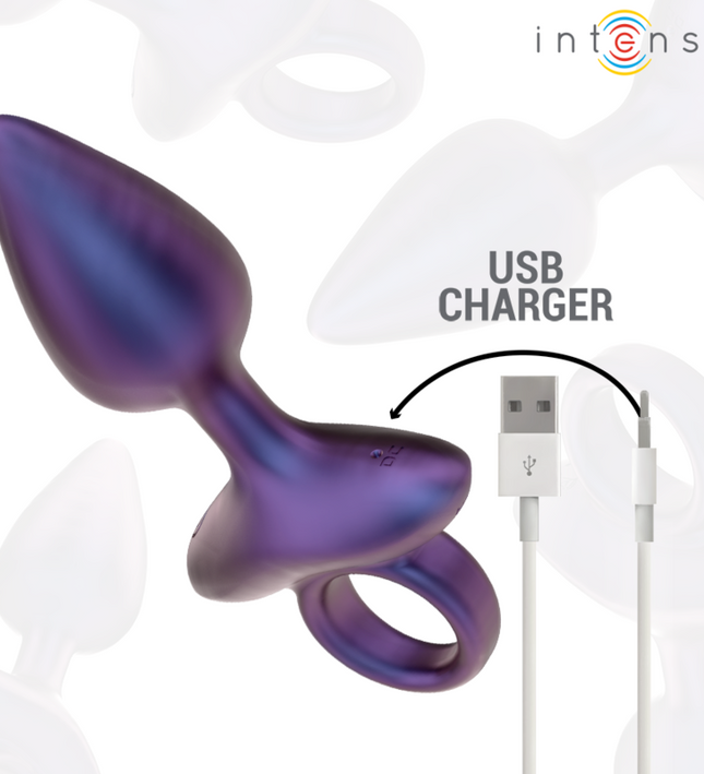 INTENSE - MICHAEL VIBRATING ANAL PLUG MODEL 2 REMOTE CONTROL