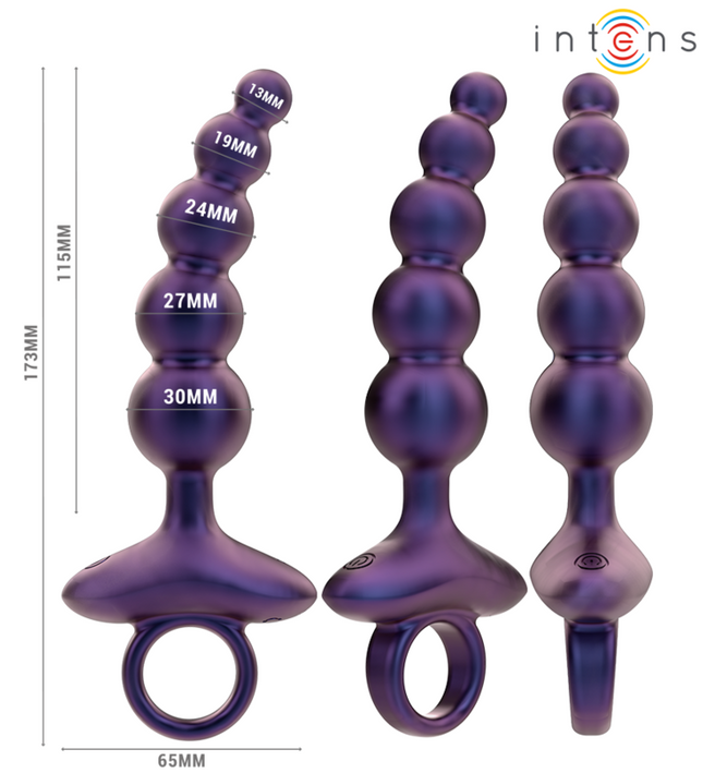 INTENSE - TITO VIBRATING ANAL PLUG MODEL 3 REMOTE CONTROL