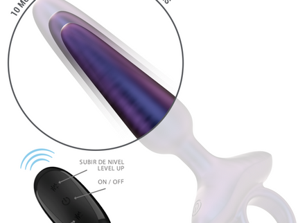 INTENSE - MARLON VIBRATING ANAL PLUG MODEL 4 REMOTE CONTROL