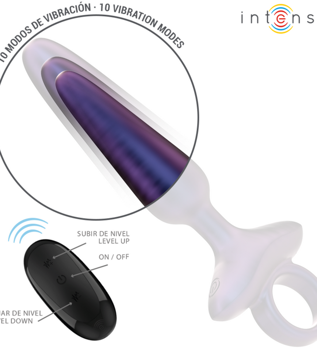 INTENSE - MARLON VIBRATING ANAL PLUG MODEL 4 REMOTE CONTROL