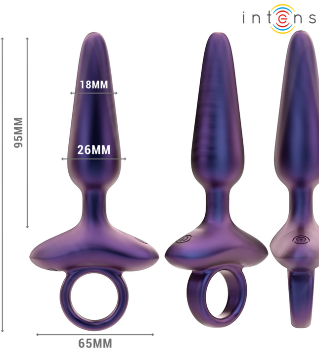 INTENSE - MARLON VIBRATING ANAL PLUG MODEL 4 REMOTE CONTROL