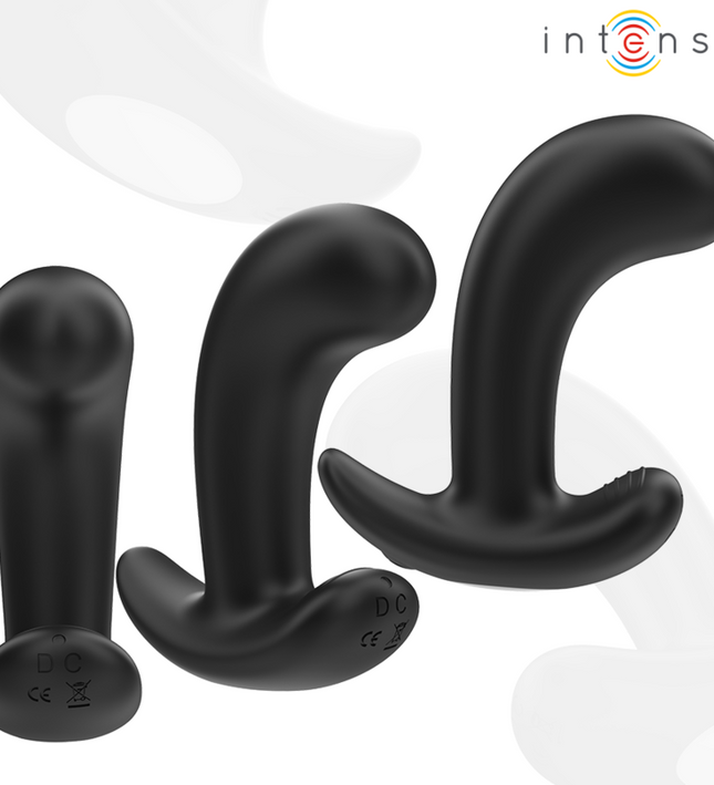 INTENSE - CHANDLER ANAL PLUG 10 VIBRATIONS BLACK REMOTE CONTROL