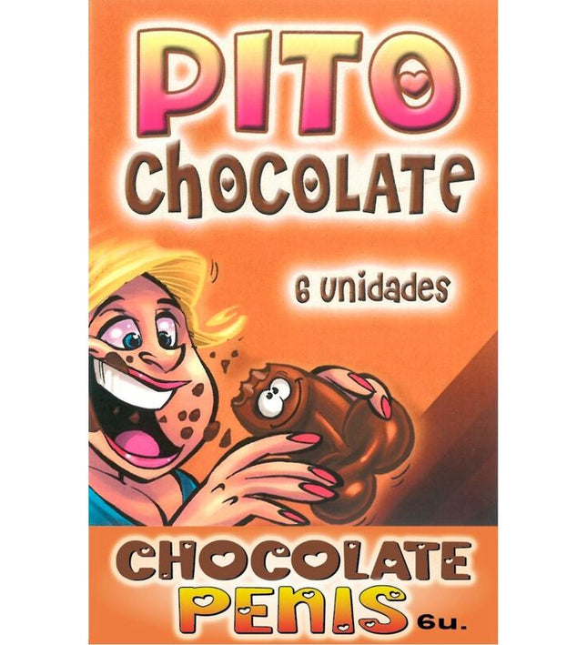 DIABLO PICANTE - BOX OF 6 PENIS-SHAPED CHOCOLATES
