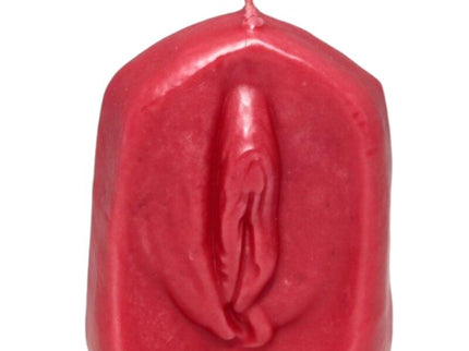 DIABLO PICANTE - VAGINA SHAPED CANDLE RED