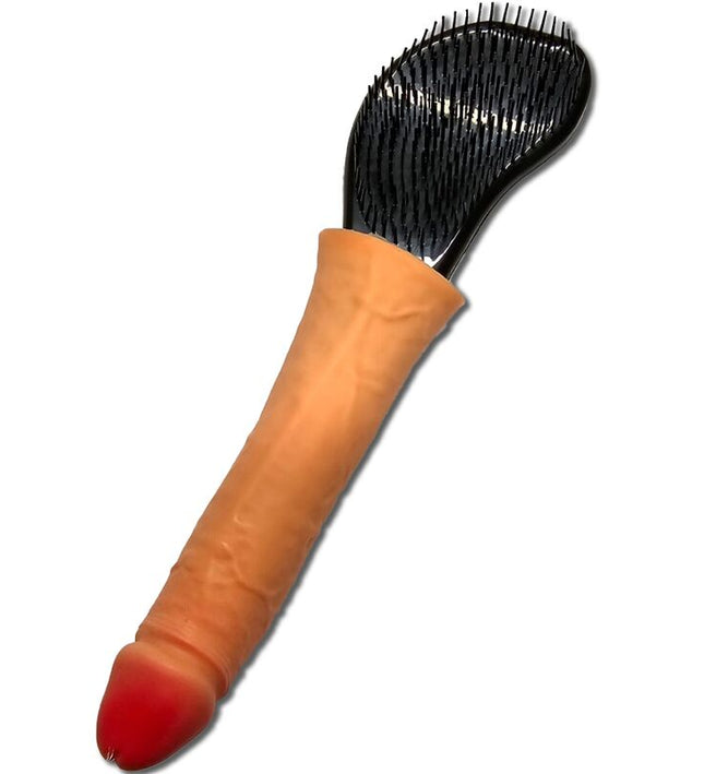 DIABLO PICANTE - HAIR BRUSH WITH PENIS AT THE TIP